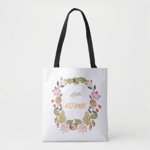 Schöne Aquarelltasche Tasche