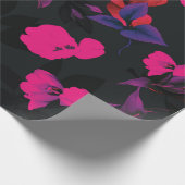 Schöne Aquarelltuppchen Blume nahtlos pattern Geschenkpapier (Ecke)