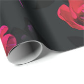 Schöne Aquarelltuppchen Blume nahtlos pattern Geschenkpapier (Rolleneckpunkt)