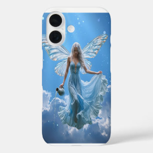 Schöne Aquarius Fairy in den Wolken iPhone 16 Hülle