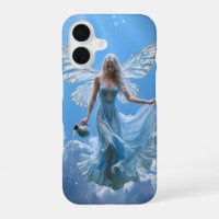 Schöne Aquarius Fairy in den Wolken