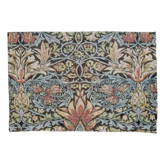 Schöne Arbeit von William Morris, Kunst Nouveau, Kissenbezug (Vorderseite)