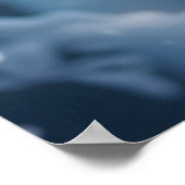 Schöne arktische Wolffotografie Poster (Ecke)