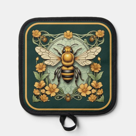 Schöne Art Art Nouveau Art Topflappen (Vorderseite)