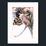 Schöne Art Deco Butterfly Fairy Poster<br><div class="desc">Eine Serie von 6 kleinen,  aber wunderschönen Art-Déco-Illustrationen von schönen Schmetterlingsfeen der Frau. Hinweis: Die Vergrößerung dieses Bildes kann zu einem schlechten Plakat führen.</div>