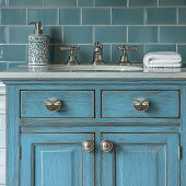 Schöne Art Deco Dragonfly Gemis Türkis Gold Keramikknauf