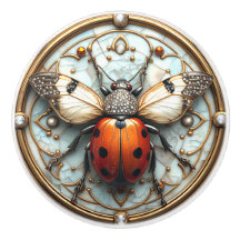 Schöne Art Deco Ladybug