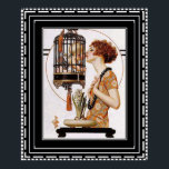 Schöne Art Deco Print Poster<br><div class="desc">Schöne Art Deco Print</div>