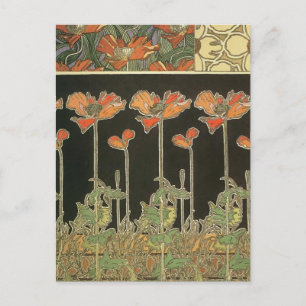 Schöne Art Nouveau Postkarte