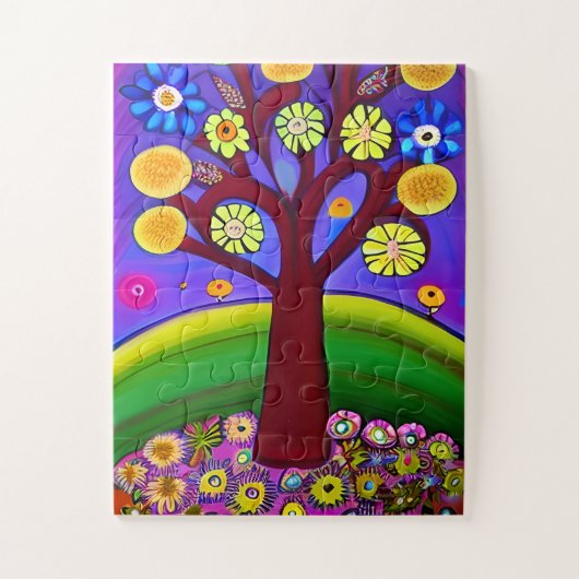 Schöne Artwork | BEHALTEND TOUCH Puzzle (Vertikal)