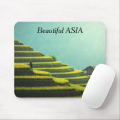 Schöne Asiatische Postkarte mit Ihrem Text Mousepad (Mit Mouse)