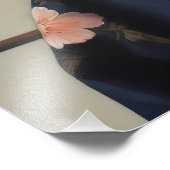 Schöne Asienfrau Fotodruck (Ecke)