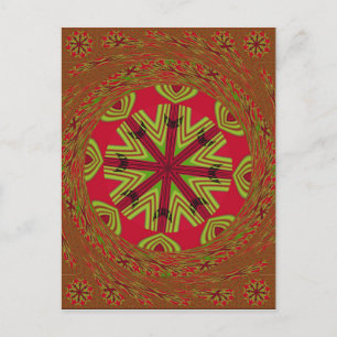 Schöne atemberaubende Afrika kann traditionelles D Postkarte