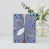 Schöne atemberaubende Butterfly-Farbgebung Weiche Postkarte (Stehend Vorderseite)