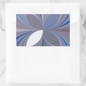 Schöne atemberaubende Butterfly-Farbgebung Weiche Rechteckiger Aufkleber (Tasche)