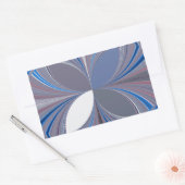 Schöne atemberaubende Butterfly-Farbgebung Weiche Rechteckiger Aufkleber (Umschlag)