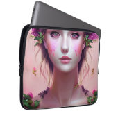 Schöne ätherische Verzauberung Fantasy Art Laptopschutzhülle (Vorne Rechts)