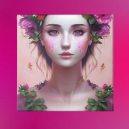 Schöne ätherische Verzauberung Fantasy Art Leinwanddruck