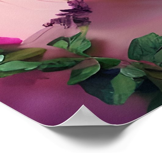 Schöne ätherische Verzauberung Fantasy Art Poster (Ecke)