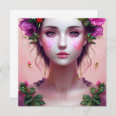 Schöne ätherische Woman Fantasy Art (Vorne/Hinten)