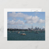 Schöne Auckland Skyline Postkarte (Vorne/Hinten)