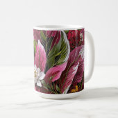 Schöne auffallende Blumen Kaffeetasse (VorderseiteRechts)