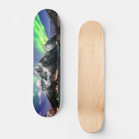Schöne Aurora Schneeberg Skateboard (Vorderseite)