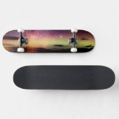 Schöne Aurora Skateboard (Horizontal)