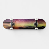 Schöne Aurora Skateboard (Horizontal)