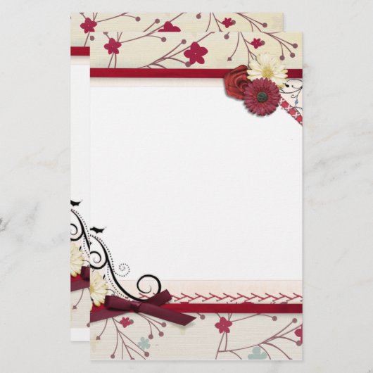 Schöne Ausdrücke - Briefpapier (Vorne/Hinten)