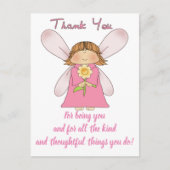 SCHÖNE AUSDRÜCKE - Danke Postcard Postkarte (Vorderseite)