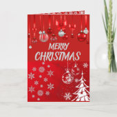 SCHÖNE AUSDRÜCKE FEIERTAGSKARTE (Vorderseite)