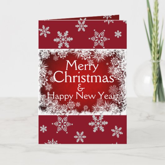 Schöne Ausdrücke Feiertagskarte (Vorderseite)