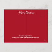 Schöne Ausdrücke - Feiertagspostkarte (Rückseite)