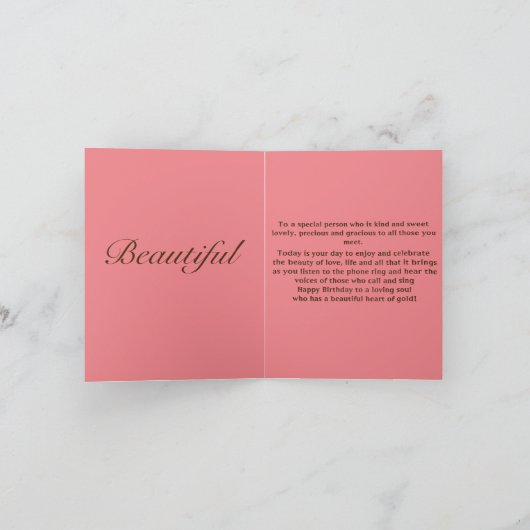 Schöne Ausdrücke - Geburtstagskarte Karte (Innenseite)