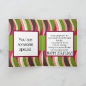 SCHÖNE AUSDRÜCKE - Grußkarte Karte (Innenseite)