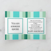 SCHÖNE AUSDRÜCKE - Grußkarte Karte (Innenseite)