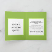 SCHÖNE AUSDRÜCKE - Grußkarte Karte (Innenseite)