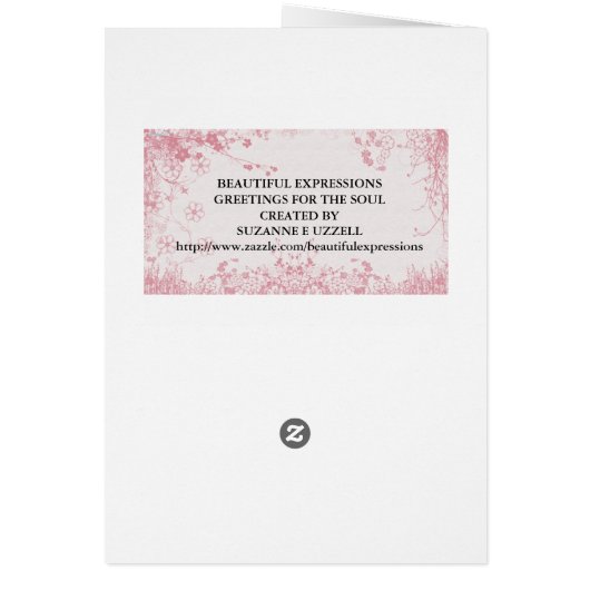 SCHÖNE AUSDRÜCKE Grußkarten (Hinten)