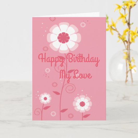 SCHÖNE AUSDRÜCKE KARTE (Gelbe Blume)