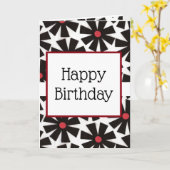 SCHÖNE AUSDRÜCKE KARTE (Gelbe Blume)