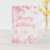 SCHÖNE AUSDRÜCKE KARTE (Gelbe Blume)