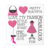 SCHÖNE AUSDRÜCKE NOTIZBLOCK (Vorderseite)