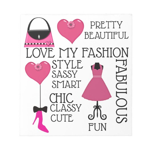 SCHÖNE AUSDRÜCKE NOTIZBLOCK (Vorderseite)