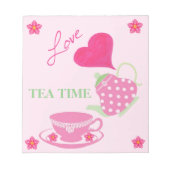 Schöne Ausdrücke Notizblock (Vorderseite)