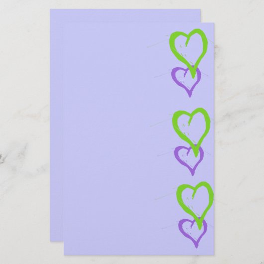 SCHÖNE AUSDRÜCKE - Papier für Schreibwaren (Vorne/Hinten)