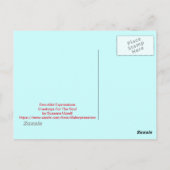 SCHÖNE AUSDRÜCKE POSTCARD POSTKARTE (Rückseite)