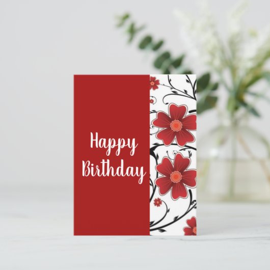 Schöne Ausdrücke Postkarte (Stehend Vorderseite)