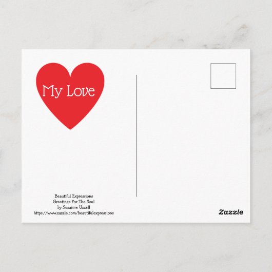 Schöne Ausdrücke - Postkarte (Rückseite)