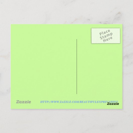 SCHÖNE AUSDRÜCKE POSTKARTE (Rückseite)